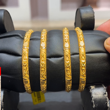 SwarnaKanchi 35.125gms BANGLES 22K Yellow Gold