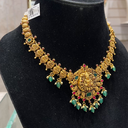 SOUTH INDIA 24.042gms NECKLACE 22K Yellow Gold