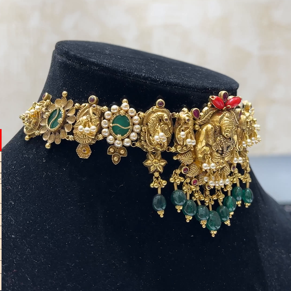 MUKUNDA JEWELLERS 31.554gms CHOKER 22K Yellow Gold