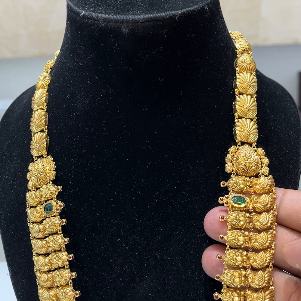 MUKUNDA JEWELLERS 60.19gms HARAMS 22K Yellow Gold