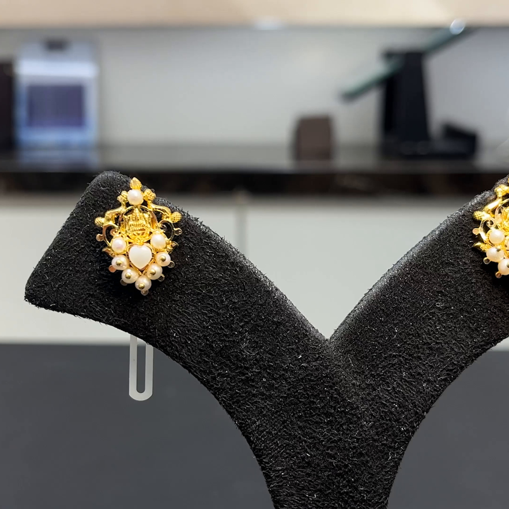 MUKUNDA JEWELLERS 4.539gms EARRINGS 22K Yellow Gold