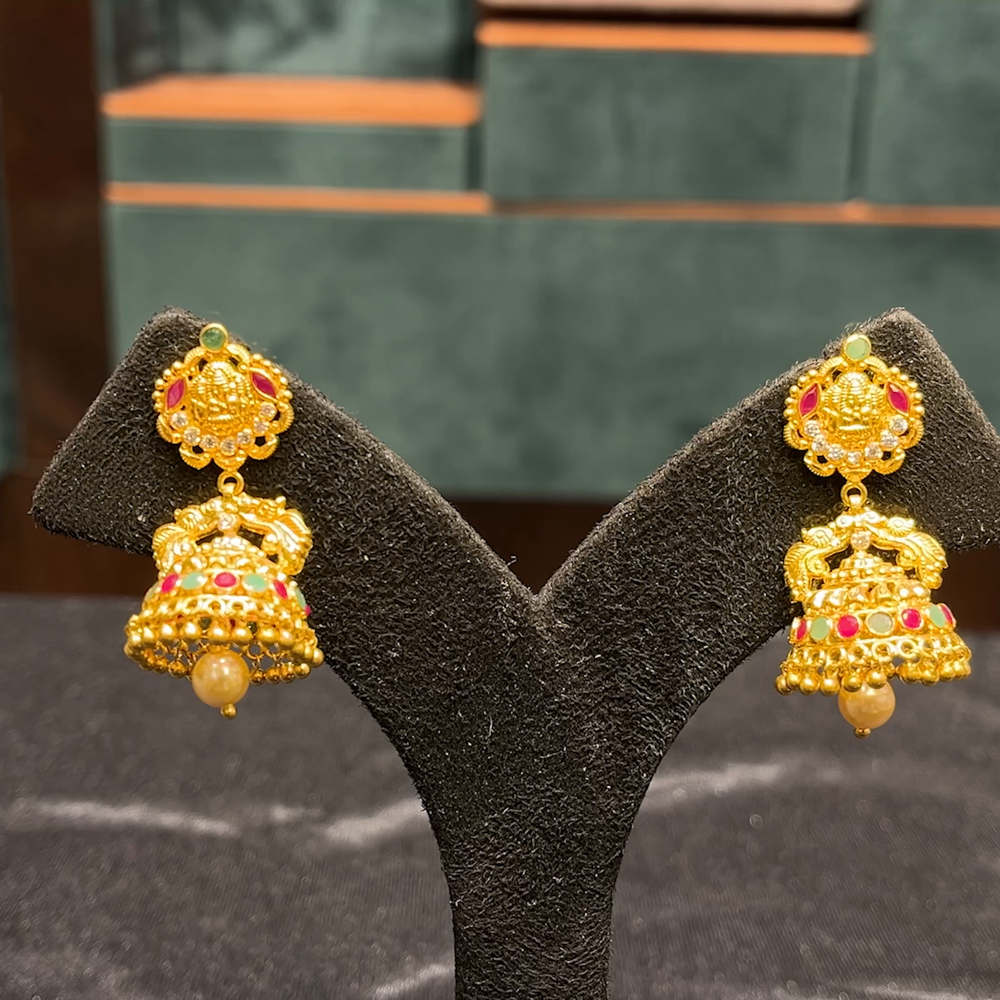 CMR 12.47gms EARRINGS 22K Yellow Gold