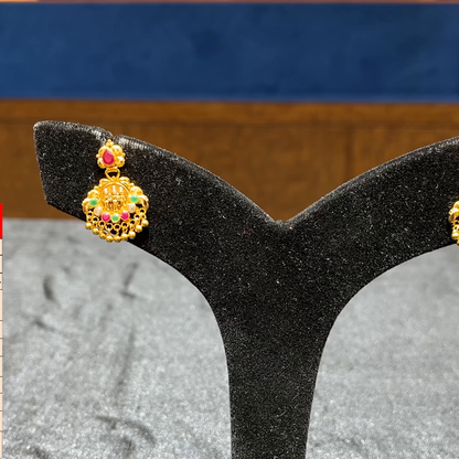 CMR 3.759gms EARRINGS 22K Yellow Gold