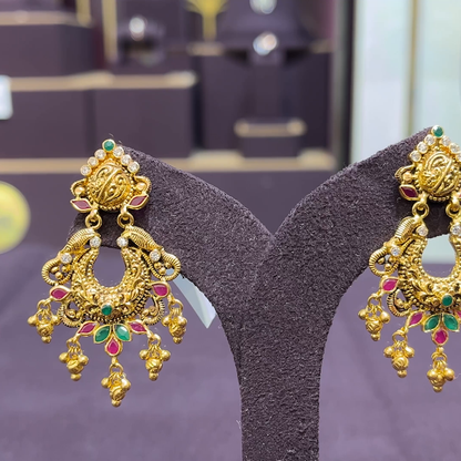 CMR 10.297gms EARRINGS 22K Yellow Gold