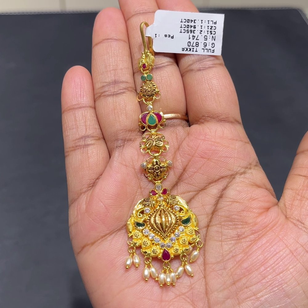 RS BROTHERS 5.741gms Papitabilla 22K Yellow Gold