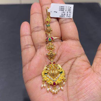 RS BROTHERS 5.741gms Papitabilla 22K Yellow Gold