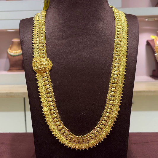 SwarnaKanchi 53.746gms HARAMS 22K Yellow Gold