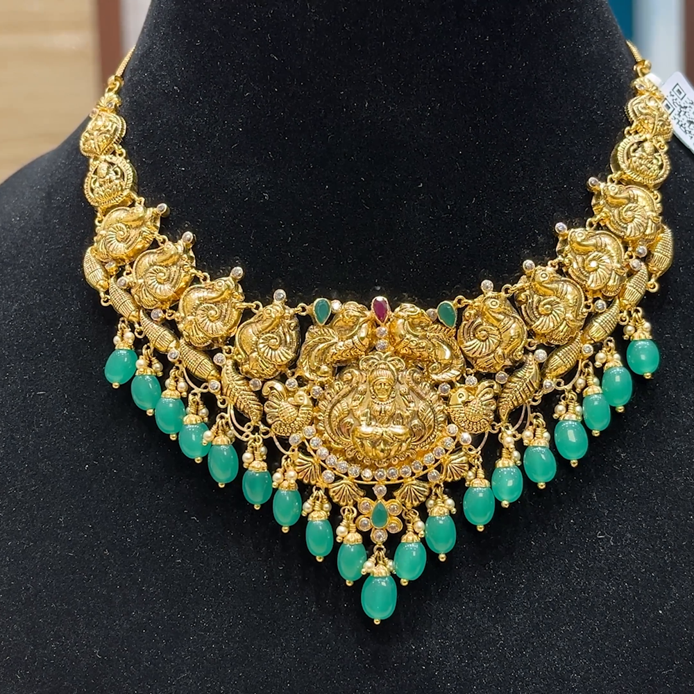 Chennai Shopping Mall 24.722gms NECKLACE 22K Yellow Gold