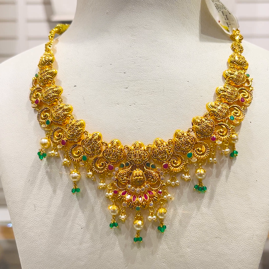 SOUTH INDIA 16.595gms NECKLACE 22K Yellow Gold