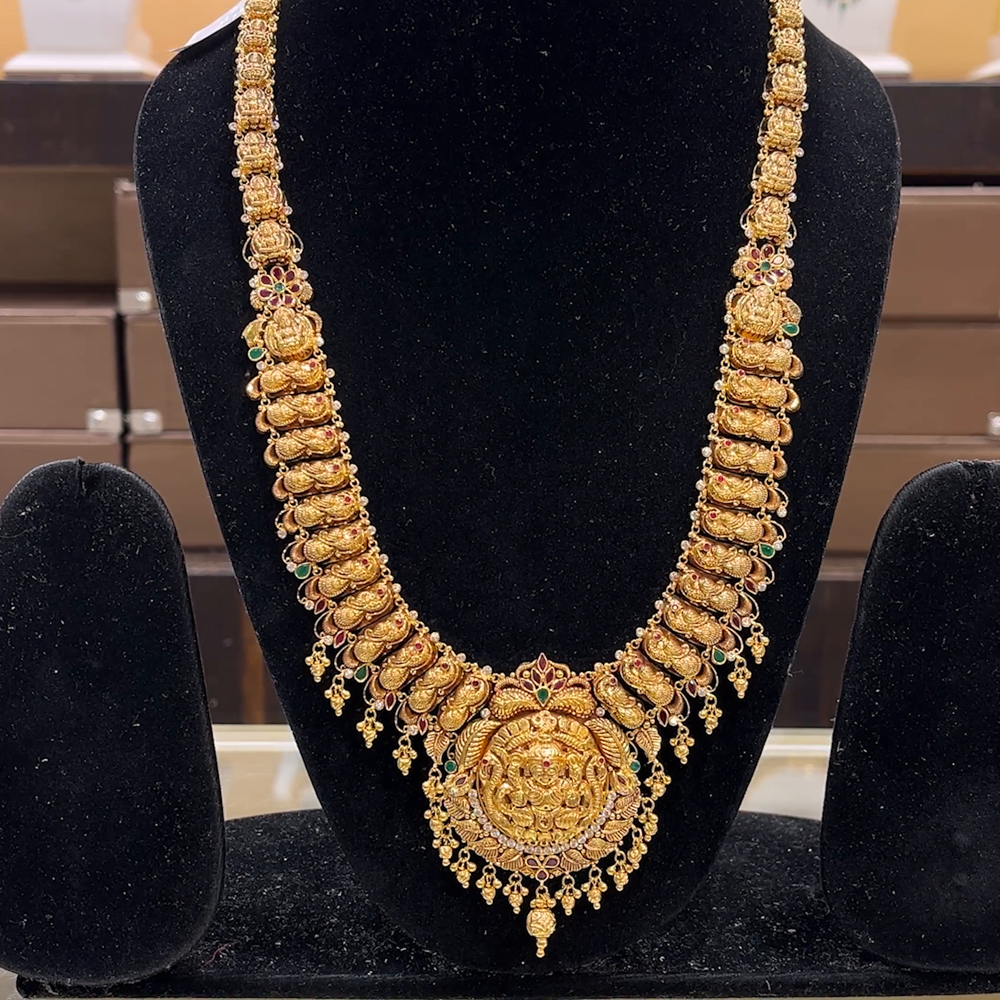 CHANDANA Brothers 46.51gms HARAMS 22K Yellow Gold