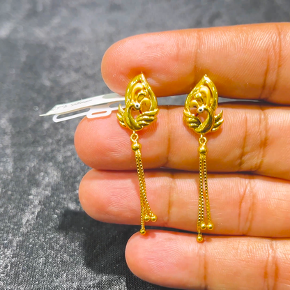 CMR 5.058gms EARRINGS 22K Yellow Gold