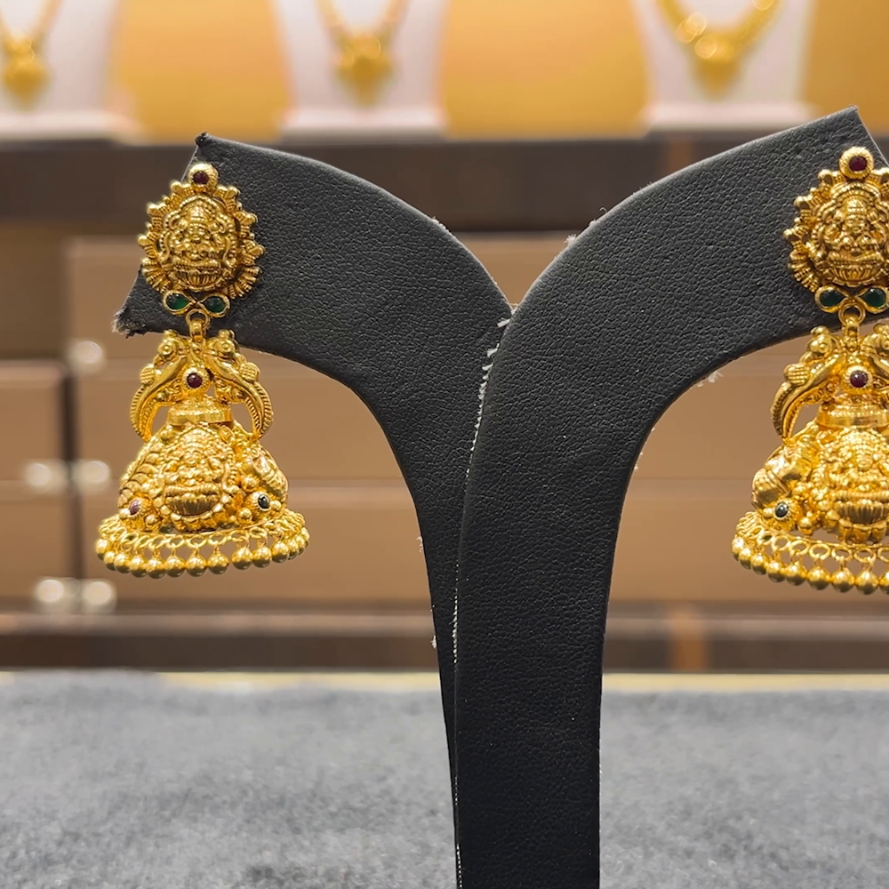 CHANDANA Brothers 11.7gms EARRINGS 22K Yellow Gold