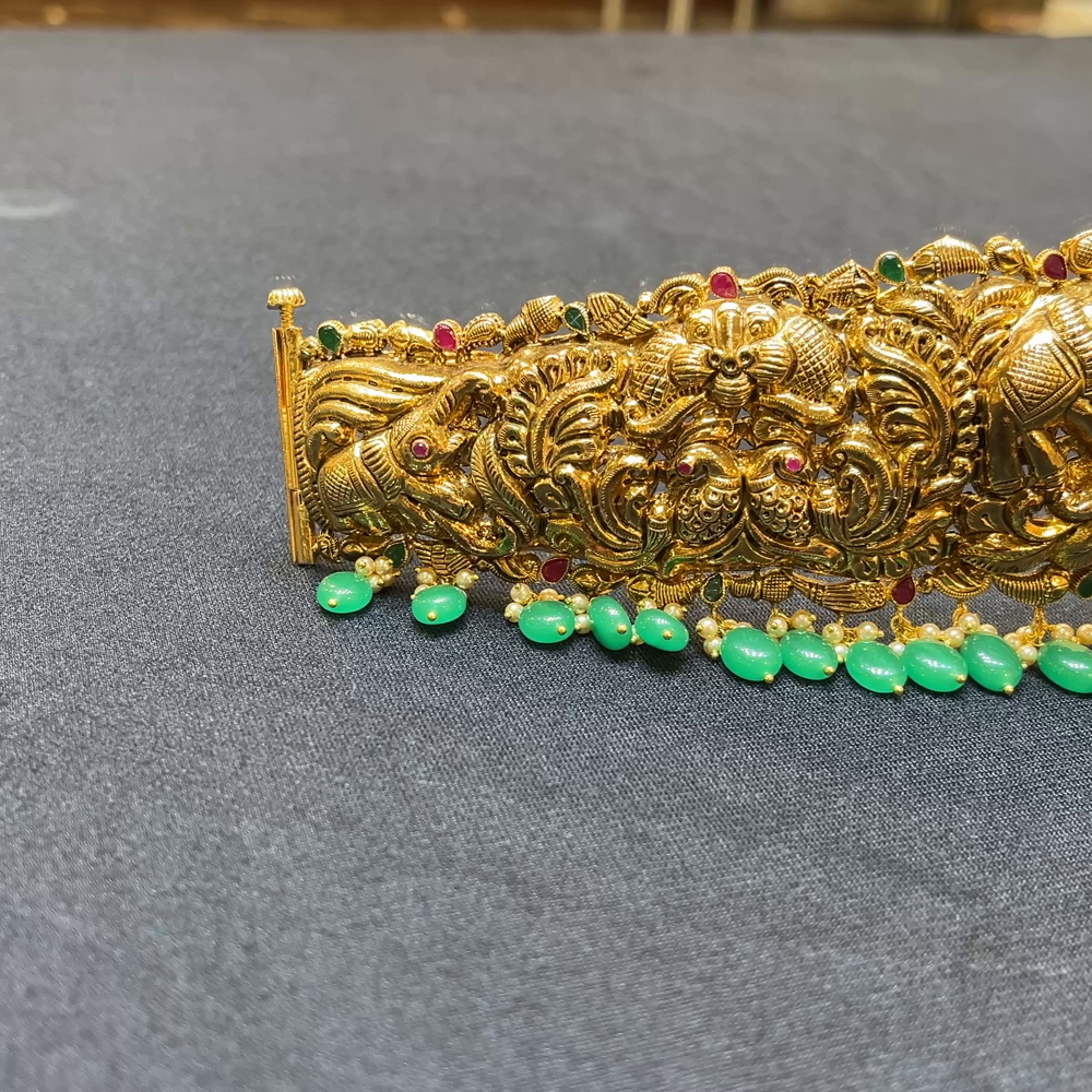 SRI RAM 80.529gms VADDANAM 22K Nakshi