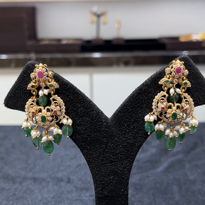 MUKUNDA JEWELLERS 13.5gms EARRINGS 22K Yellow Gold