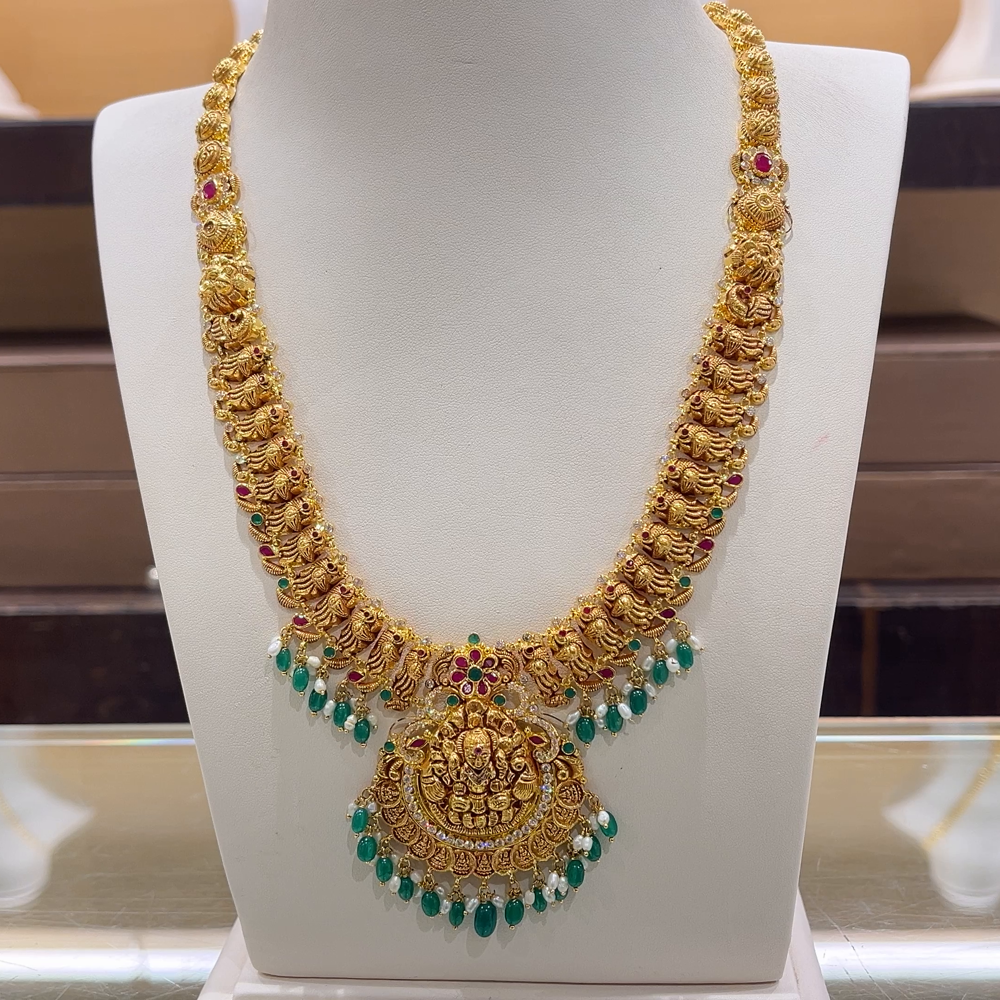 CHANDANA Brothers 43.21gms HARAMS 22K Yellow Gold