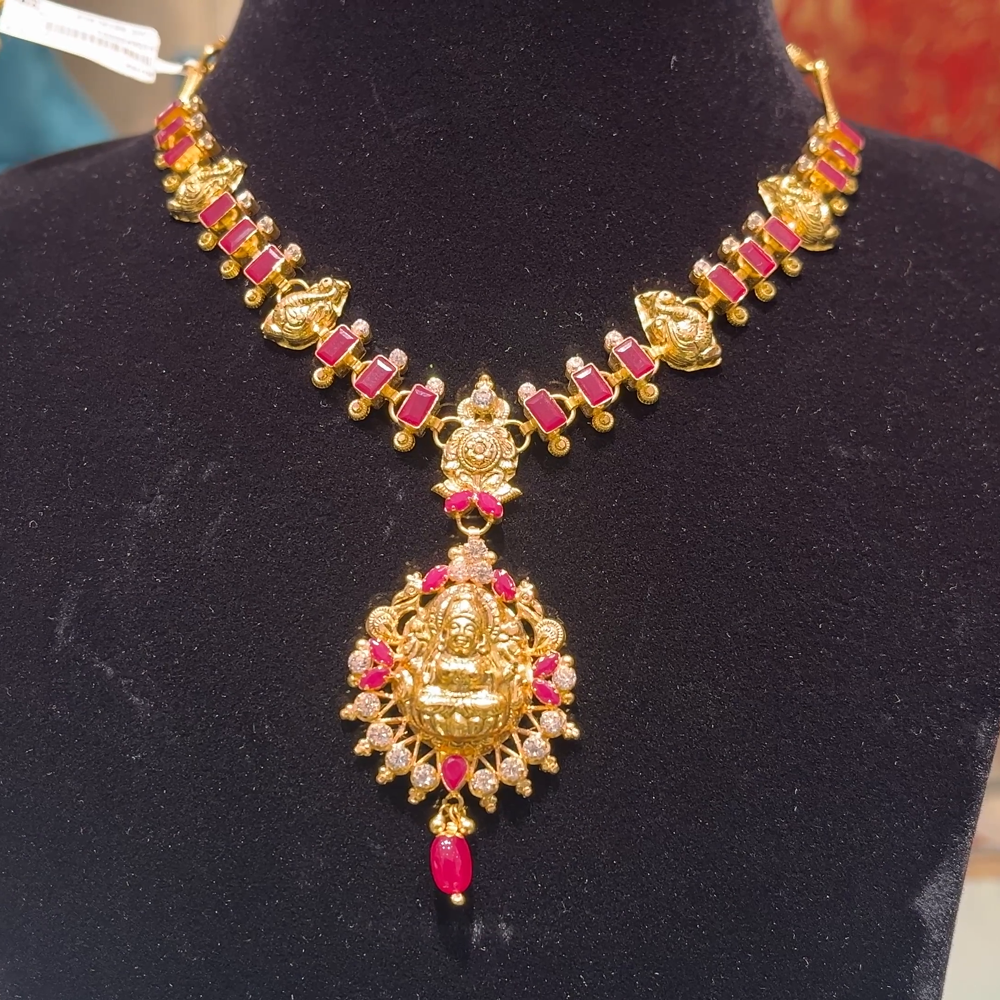 Anu Jewellers 14.024gms NECKLACE 22K Yellow Gold