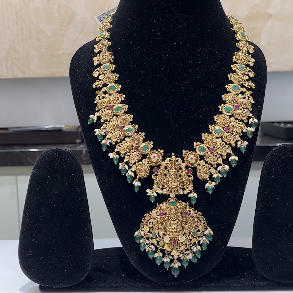 MUKUNDA JEWELLERS 85.31gms HARAMS 22K Yellow Gold