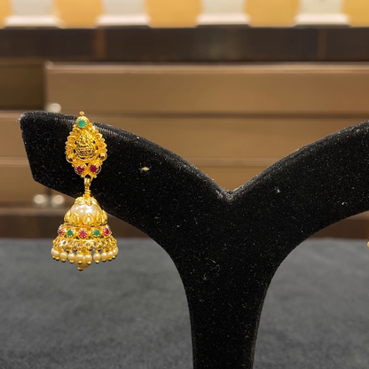 CHANDANA Brothers 9.56gms EARRINGS 22K Yellow Gold