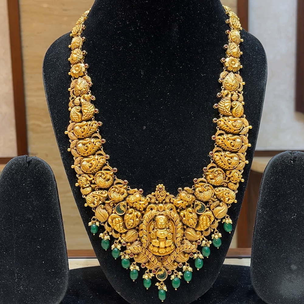 Chennai Shopping Mall 57.15gms HARAMS 22K Yellow Gold