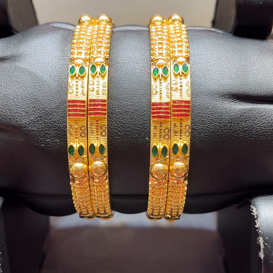 CMR 40.941gms BANGLES 22K Yellow Gold