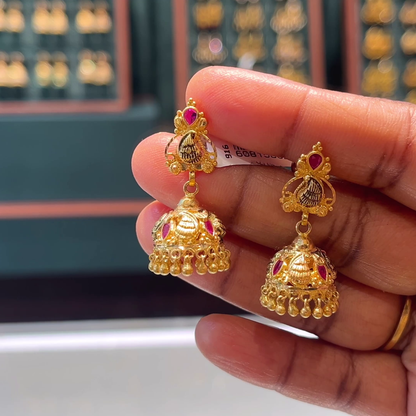 CMR 8.94gms EARRINGS 22K Yellow Gold