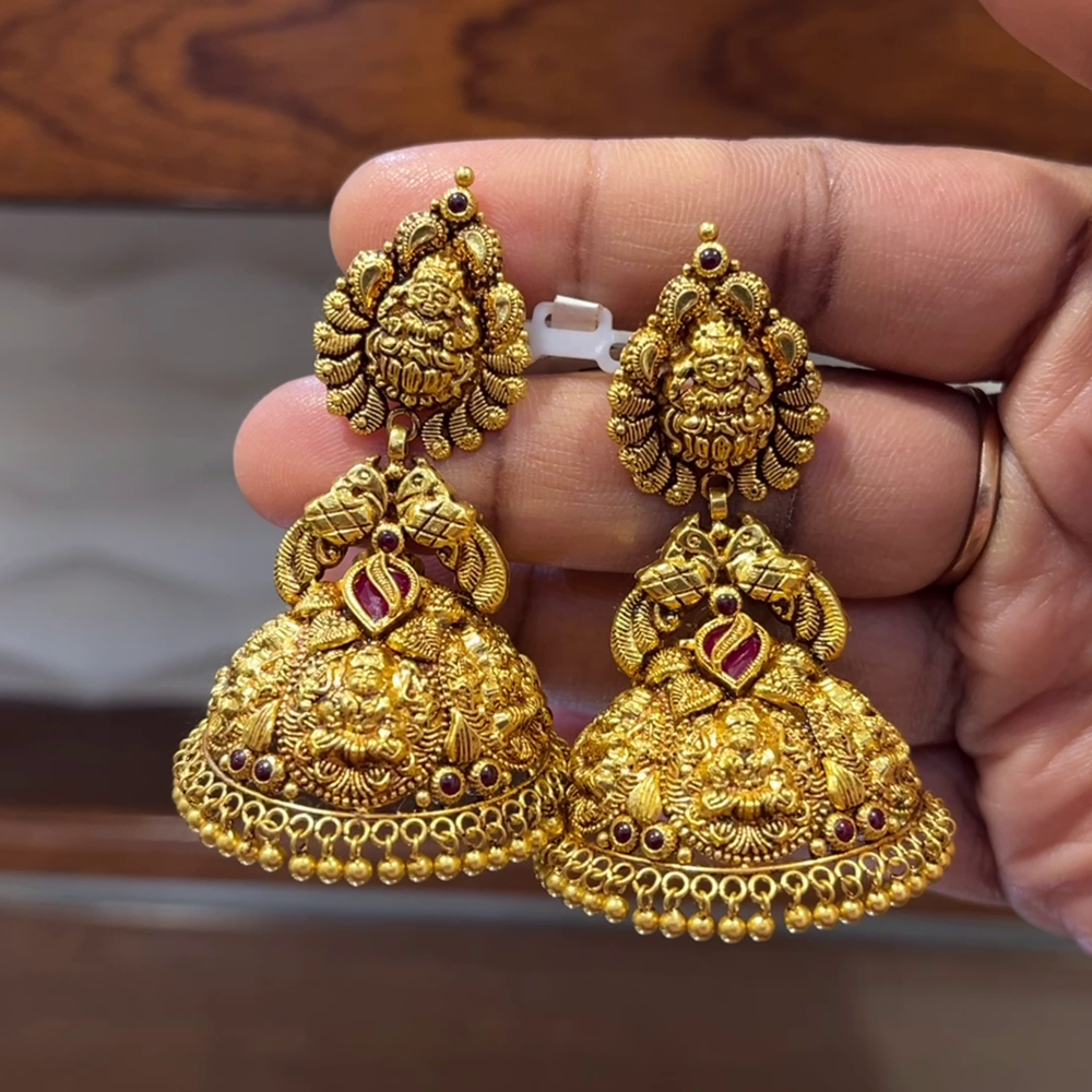 Jhumka Earrings Grt Gold Earrings Collection With Price Grt Gold
