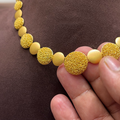 SwarnaKanchi 20.672gms NECKLACE 22K Yellow Gold