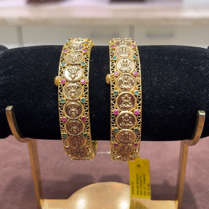 SwarnaKanchi 37.734gms BANGLES 22K Yellow Gold