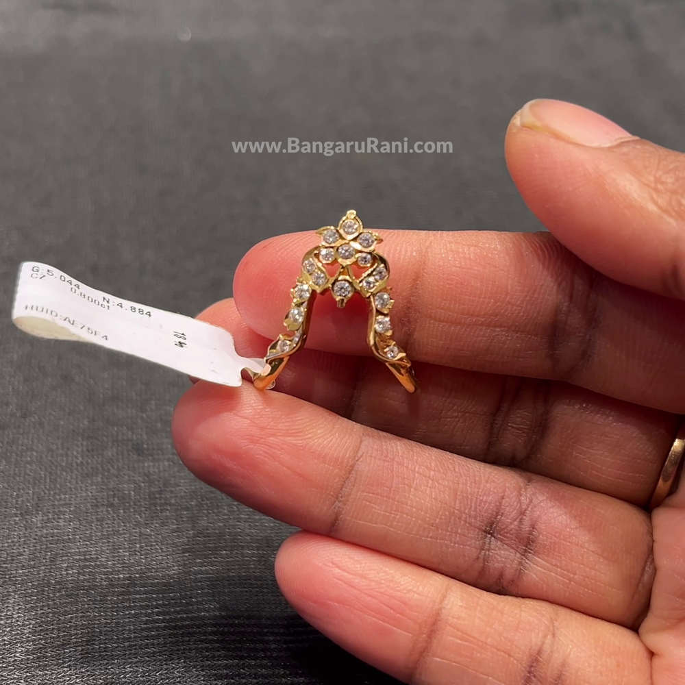 Anu Jewellers 4.884gms Ring 22K Yellow Gold