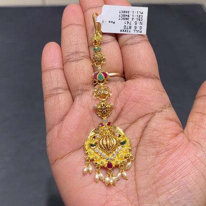 RS BROTHERS 5.741gms Papitabilla 22K Yellow Gold