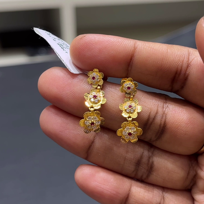 [make to order] 3.182gms EARRINGS 22K