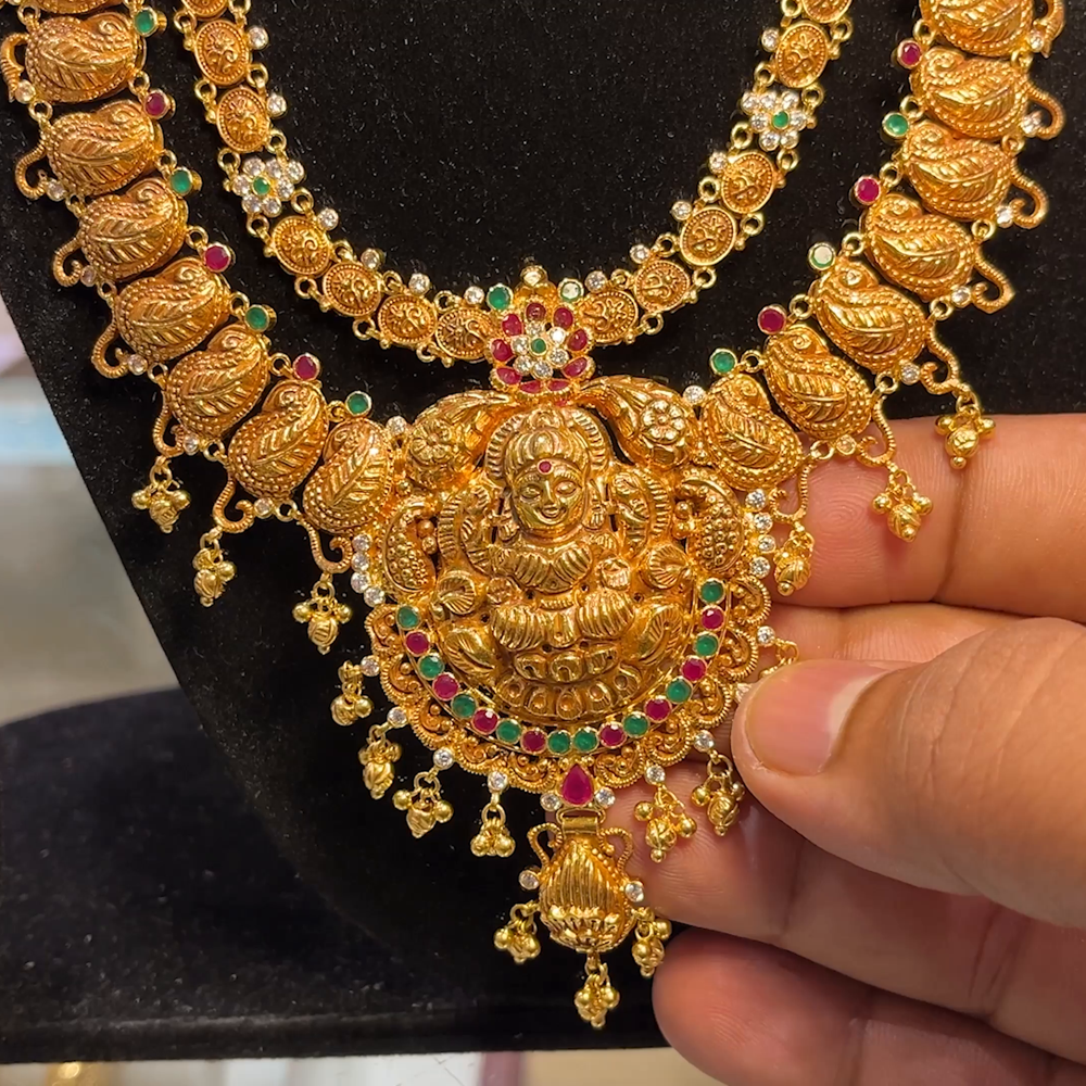 CHANDANA Brothers 48.338gms HARAMS 22K Yellow Gold