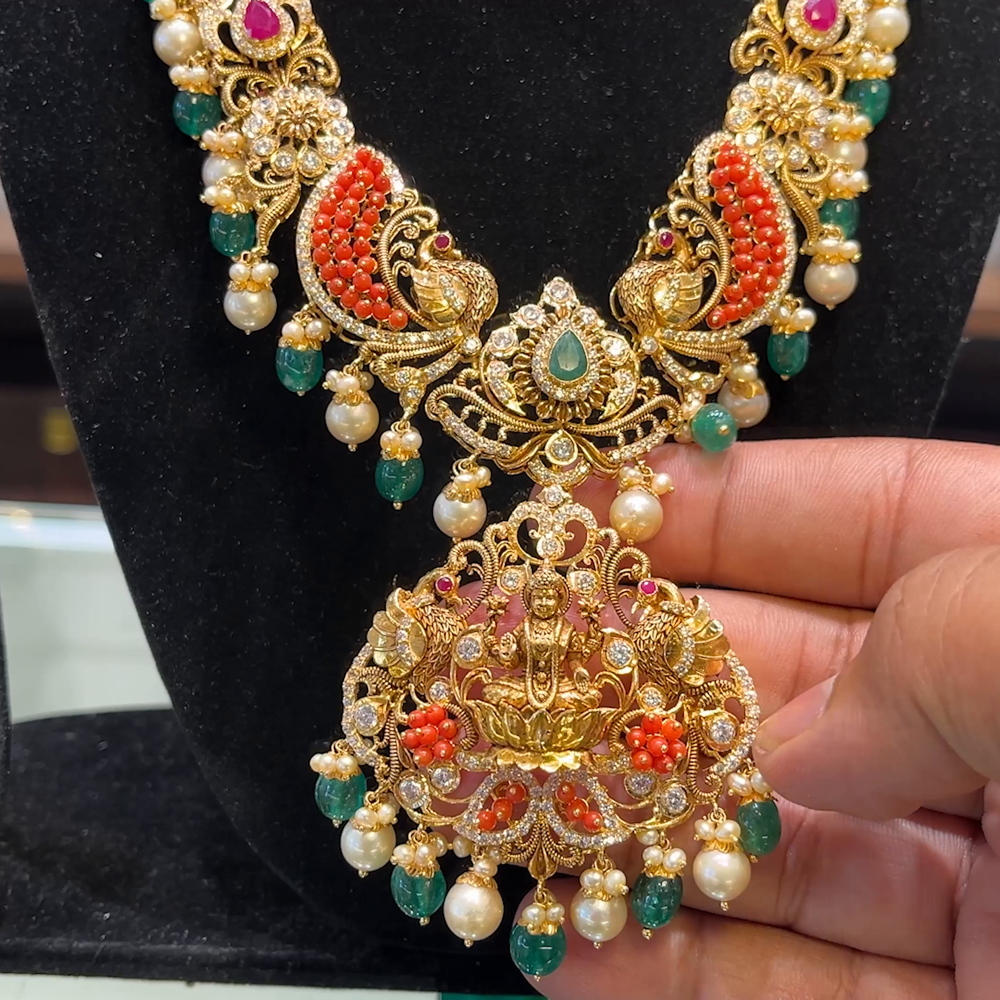 SOUTH INDIA 72.322gms HARAMS 22K Yellow Gold