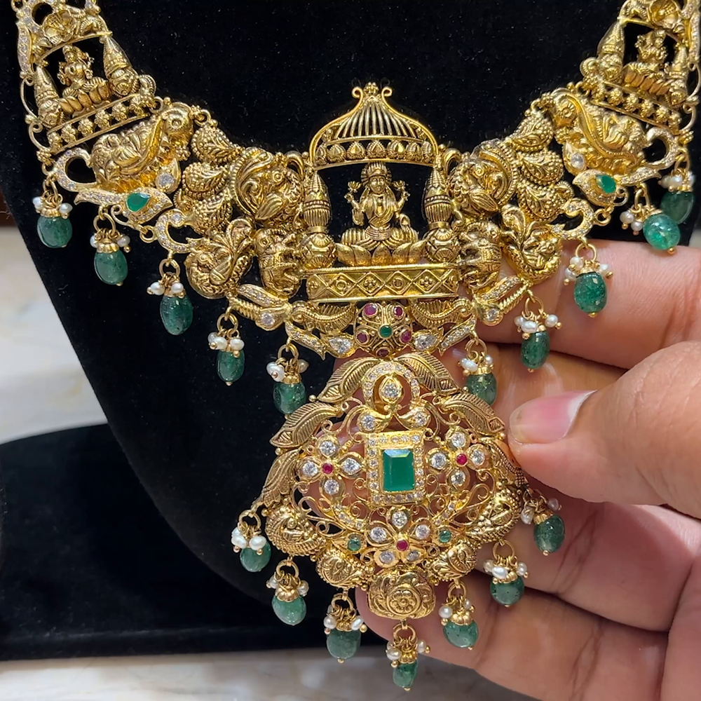 MUKUNDA JEWELLERS 75.47gms HARAMS 22K Yellow Gold