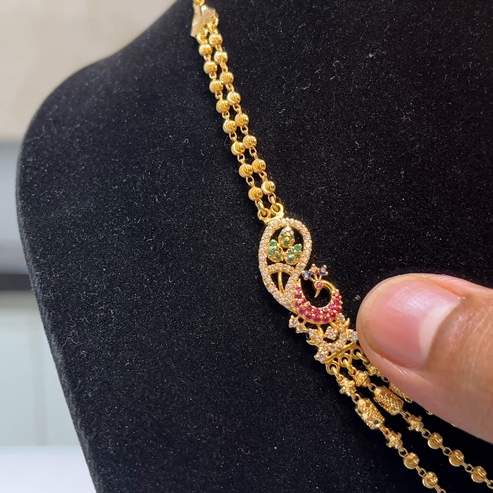 MUKUNDA JEWELLERS 21.452gms CHAINS 22K Yellow Gold