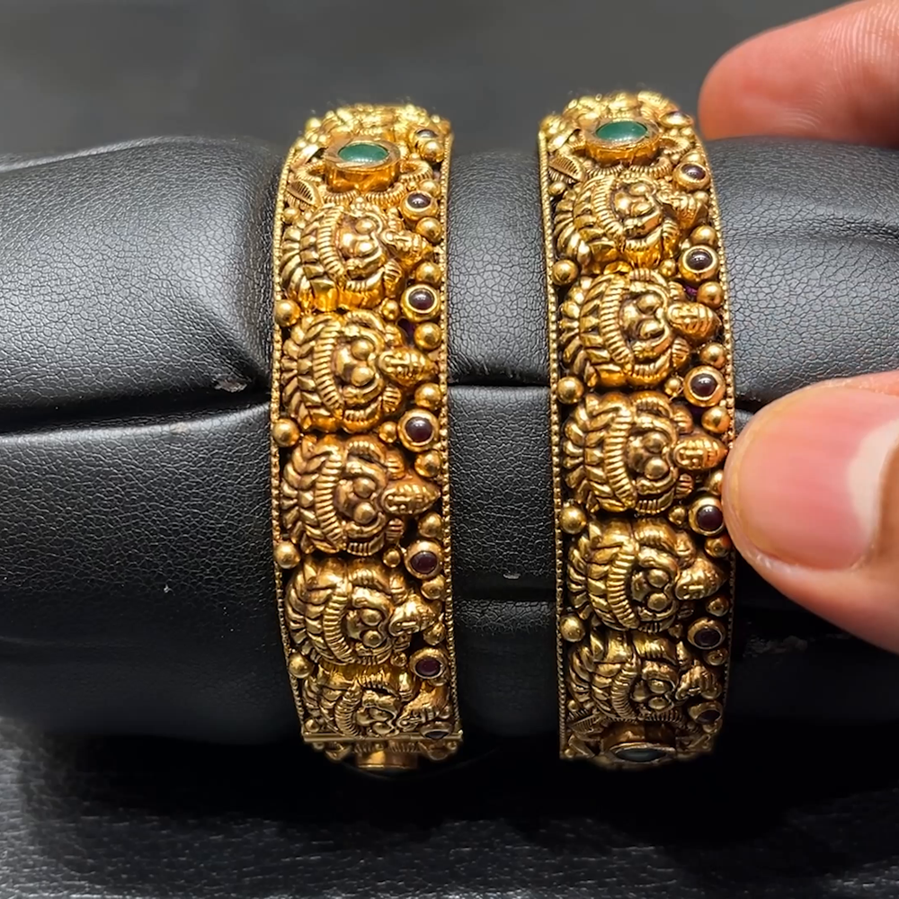 MUKUNDA JEWELLERS 21.236gms BANGLES 22K Yellow Gold