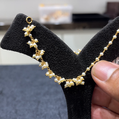 MUKUNDA JEWELLERS 6.44gms Chempasaralu 22K Yellow Gold