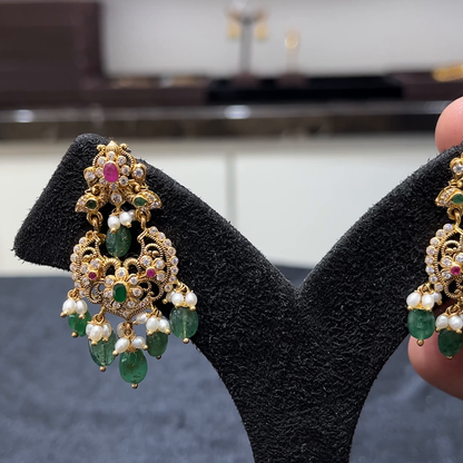 MUKUNDA JEWELLERS 13.5gms EARRINGS 22K Yellow Gold