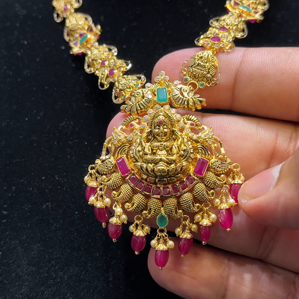 MUKUNDA JEWELLERS 21.476gms NECKLACE 22K Yellow Gold