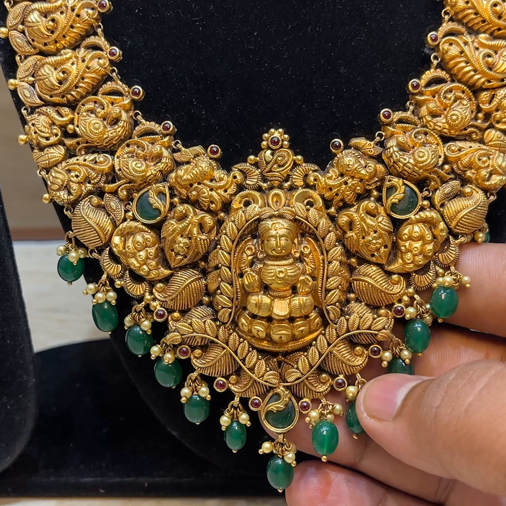 Chennai Shopping Mall 57.15gms HARAMS 22K Yellow Gold