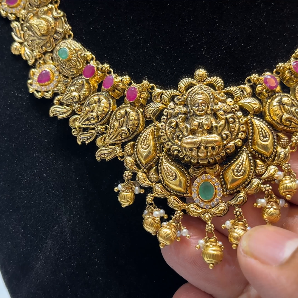 MUKUNDA JEWELLERS 40.495gms NECKLACE 22K Yellow Gold