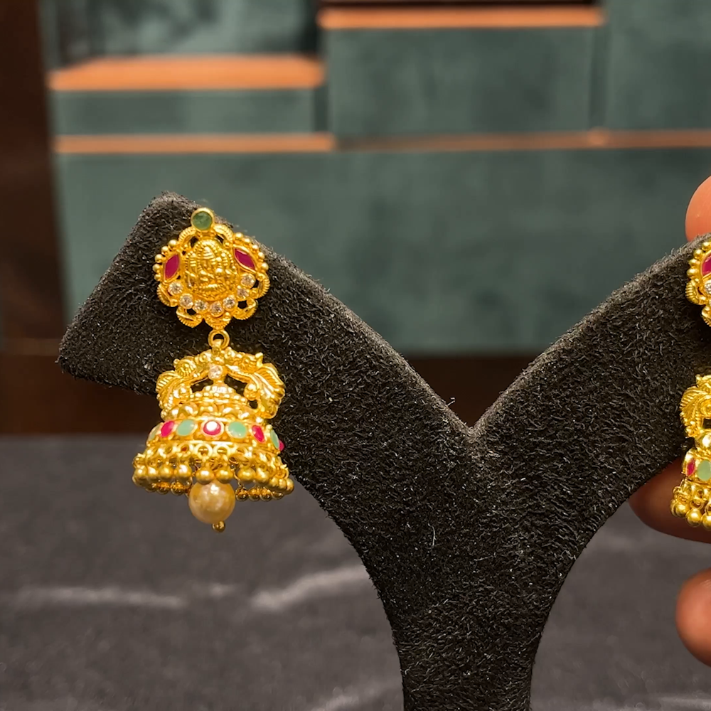 CMR 12.47gms EARRINGS 22K Yellow Gold