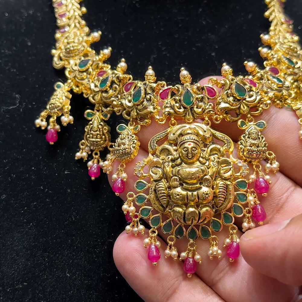 MUKUNDA JEWELLERS 34.675gms NECKLACE 22K Yellow Gold