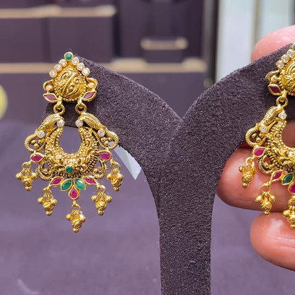 CMR 10.297gms EARRINGS 22K Yellow Gold