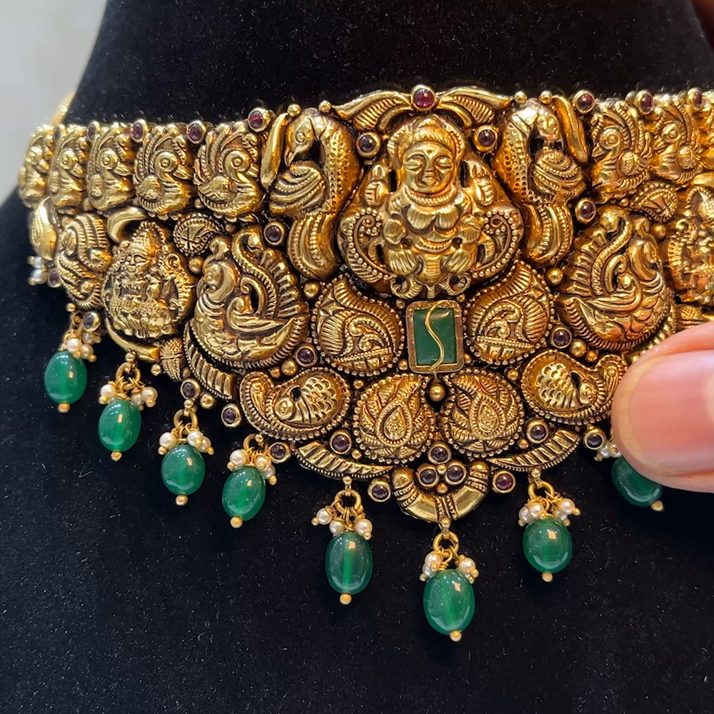 MUKUNDA JEWELLERS 32.935gms CHOKER 22K Yellow Gold