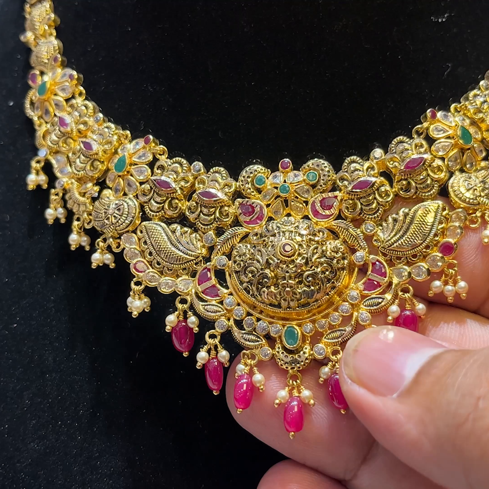 MUKUNDA JEWELLERS 21.79gms NECKLACE 22K Yellow Gold