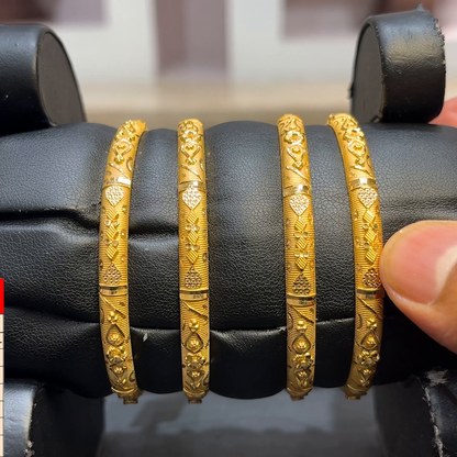 SwarnaKanchi 35.125gms BANGLES 22K Yellow Gold