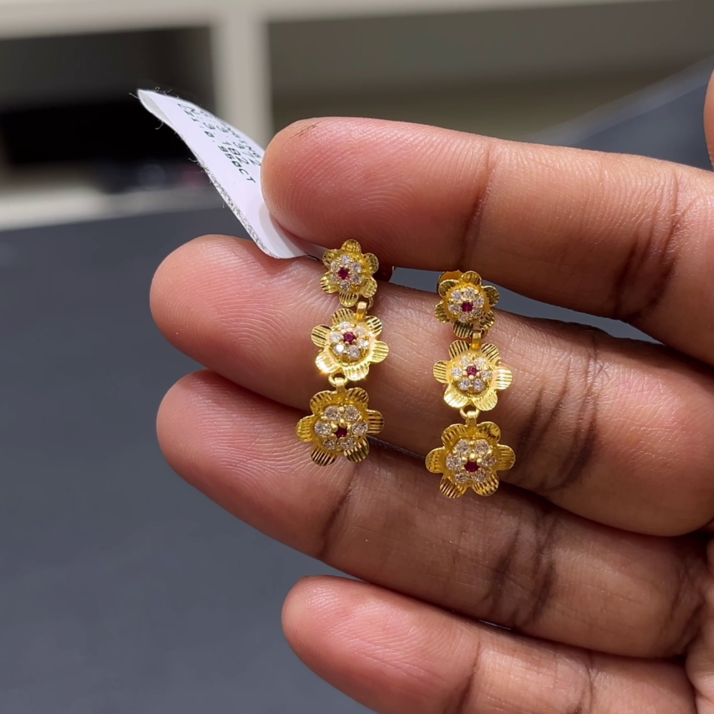 [make to order] 3.182gms EARRINGS 22K