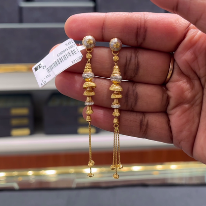 [make to order] 6.983gms EARRINGS 22K