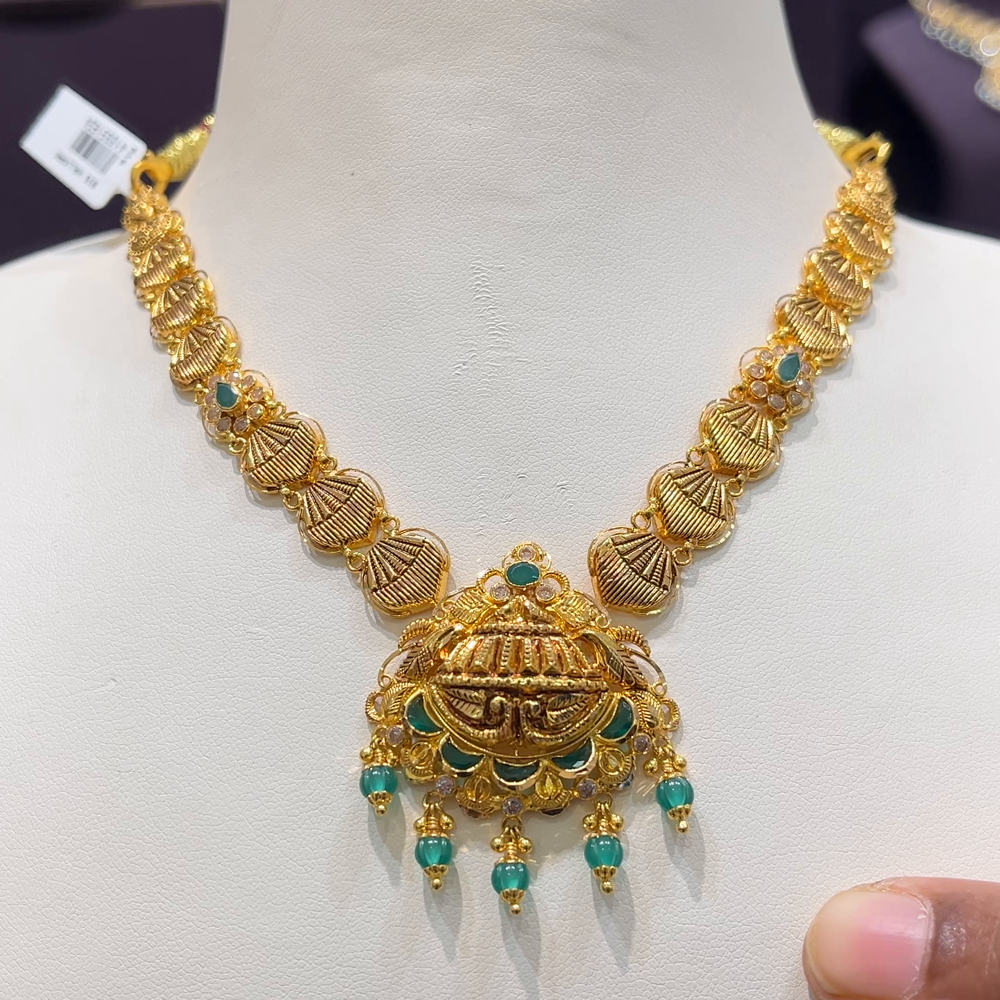 CMR 12.554gms NECKLACE 22K Yellow Gold